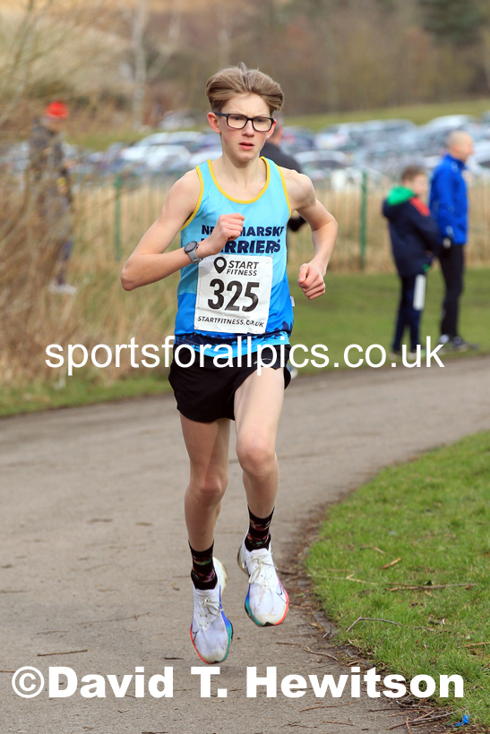 Senior men and veteran men over-40s NECAA Road Relay Champs., Hetton Lyons Park, Hetton le Hole, County Durham. Photo: David T. Hewitson/Sports for All Pics